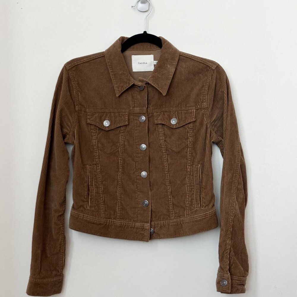 Talula Corduroy Cropped Jacket